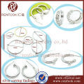 Renfook DIY silver accessories hoop earring accessory jewelry 925 sterling silver hoop earring